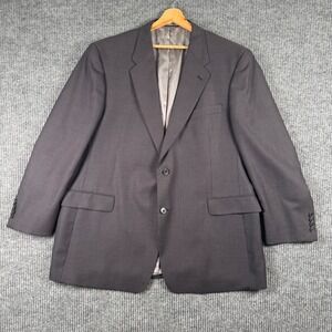Murano Mens 48R Blazer Jacket Gray Italian Worsted Wool‎ Sport Coat Dillard's